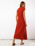 Long quilted dress